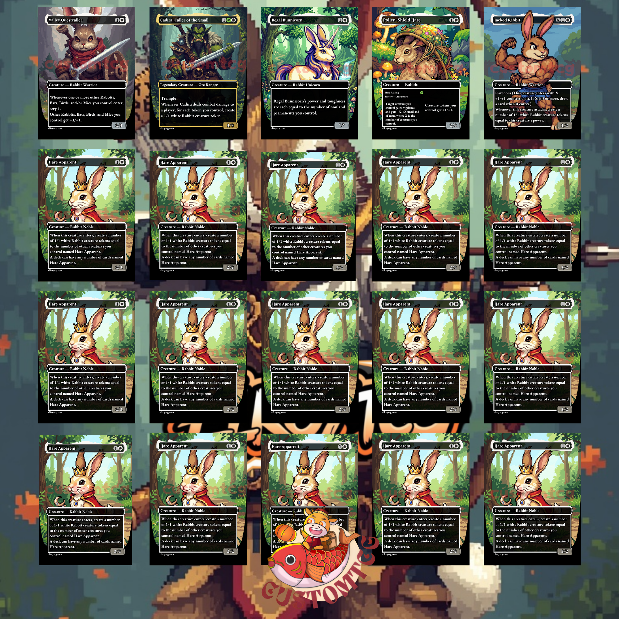 Finneas, Ace Archer 🐰 Custom Commander Deck