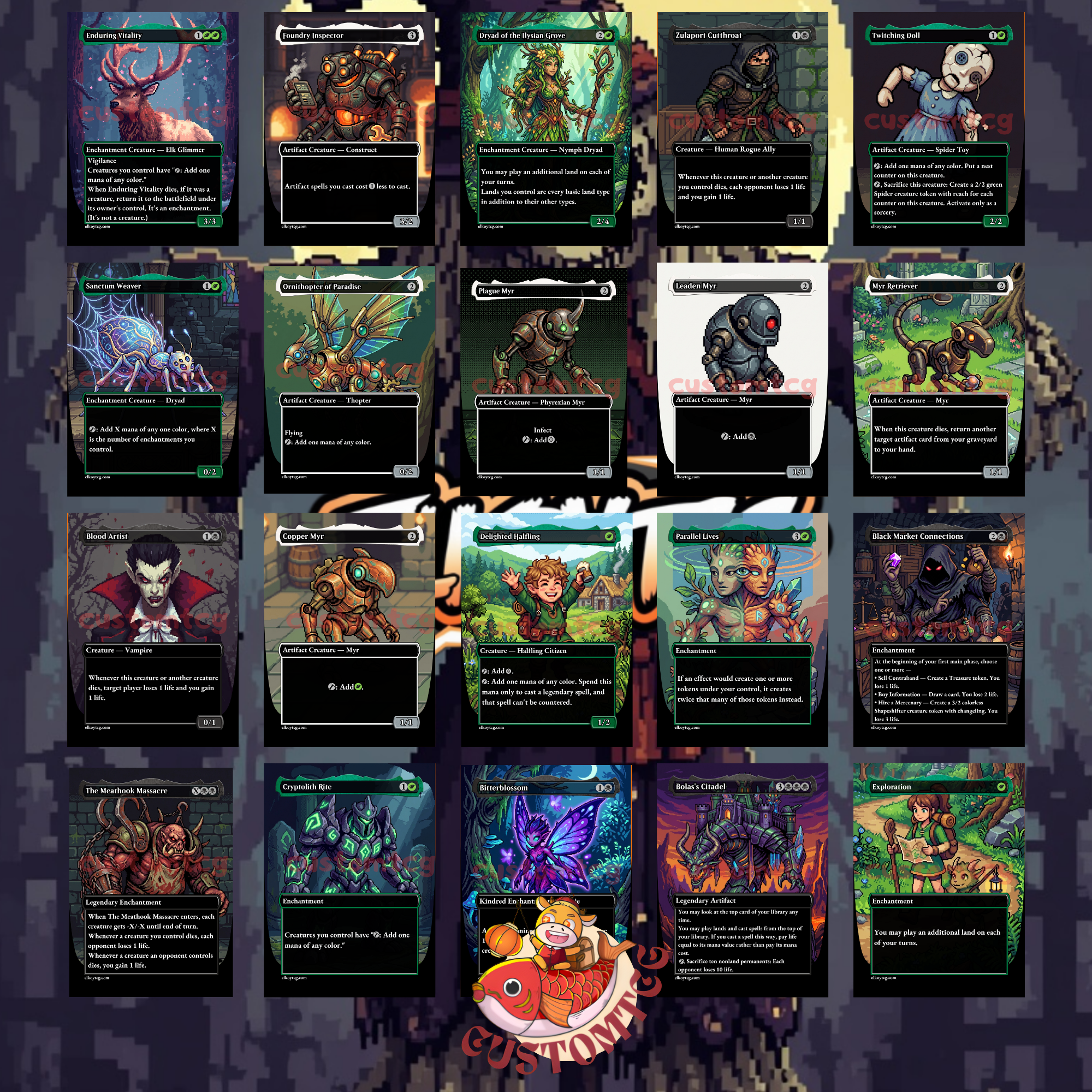 Rendmaw, Creaking Nest 🎃 Custom Commander Deck