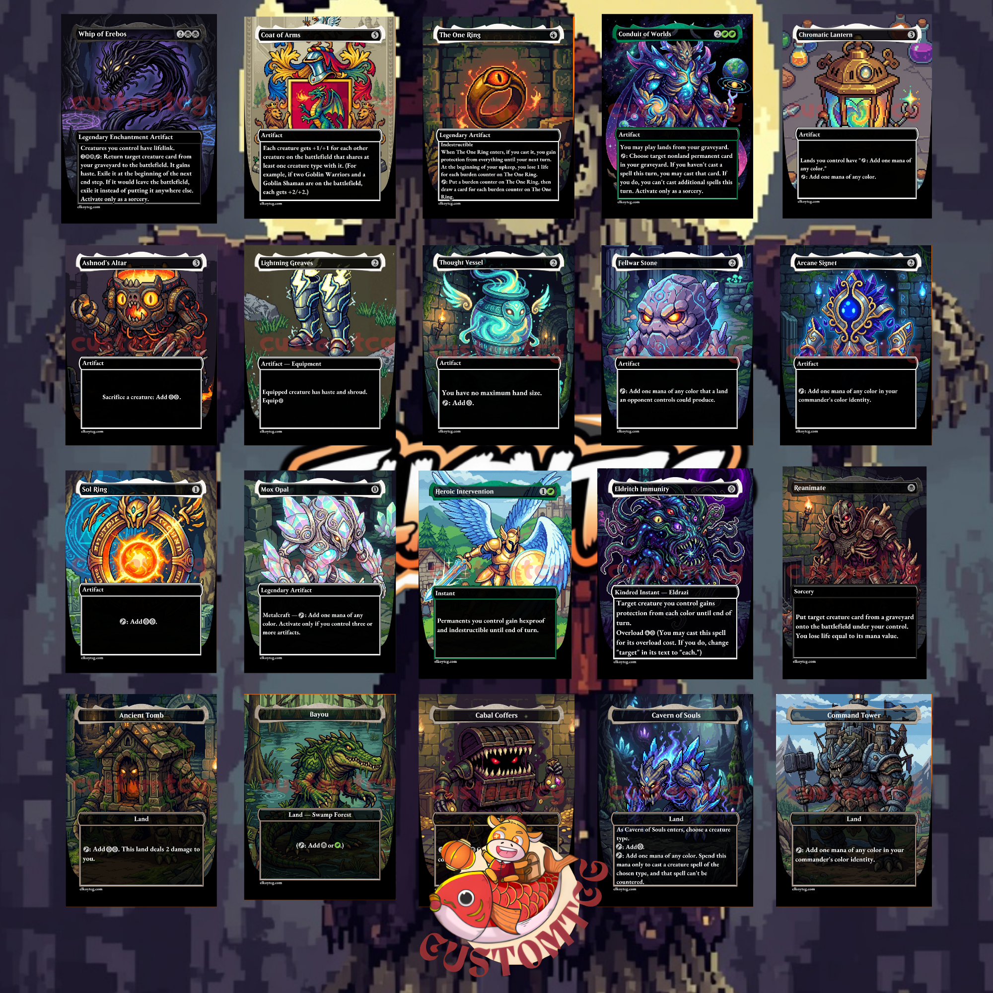 Rendmaw, Creaking Nest 🎃 Custom Commander Deck