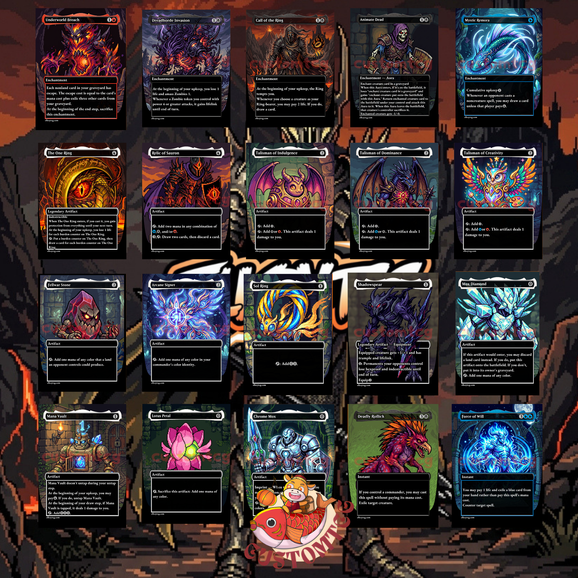 Sauron, the Dark Lord 👁️ Custom Commander Deck