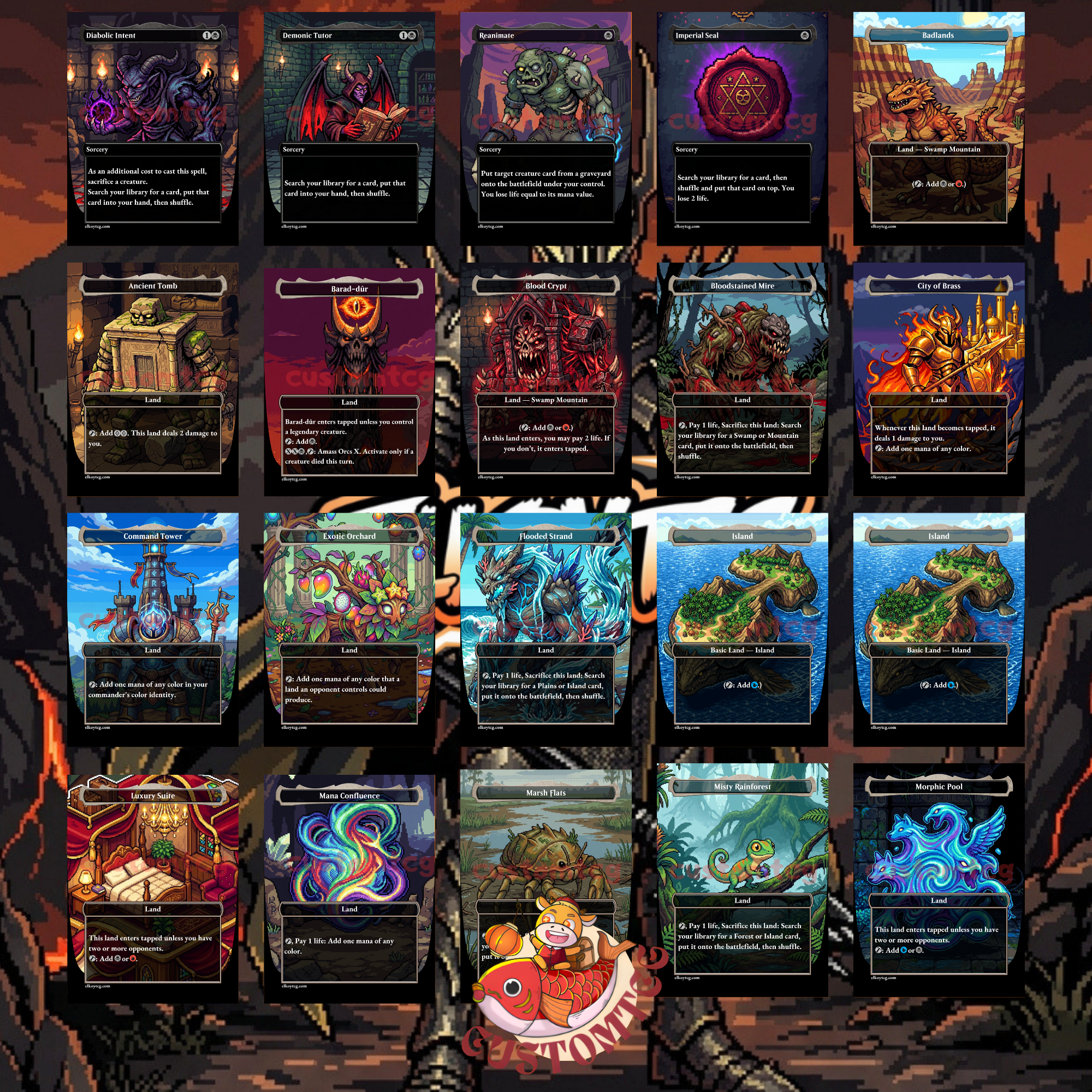 Sauron, the Dark Lord 👁️ Custom Commander Deck