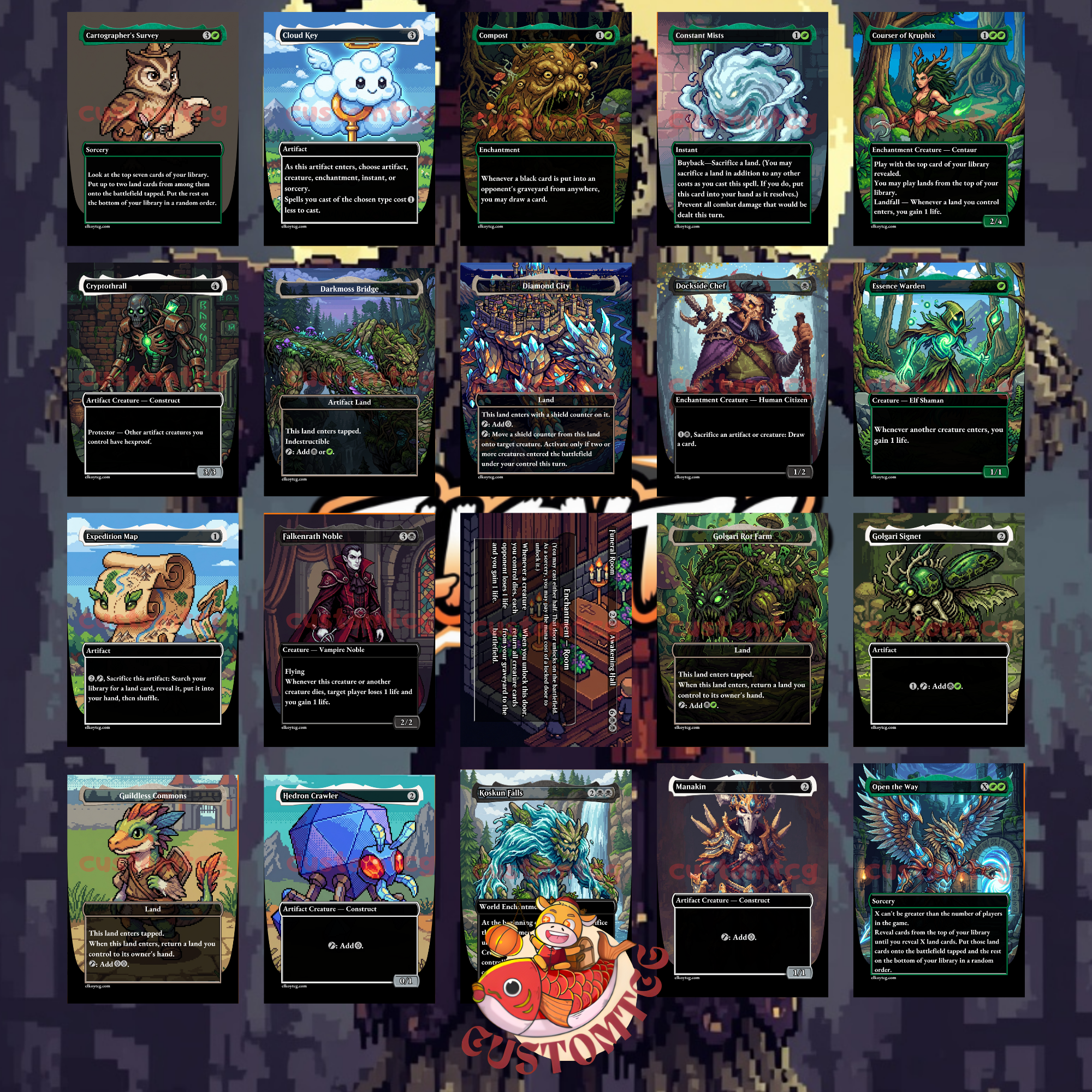Rendmaw, Creaking Nest 🎃 Custom Commander Deck
