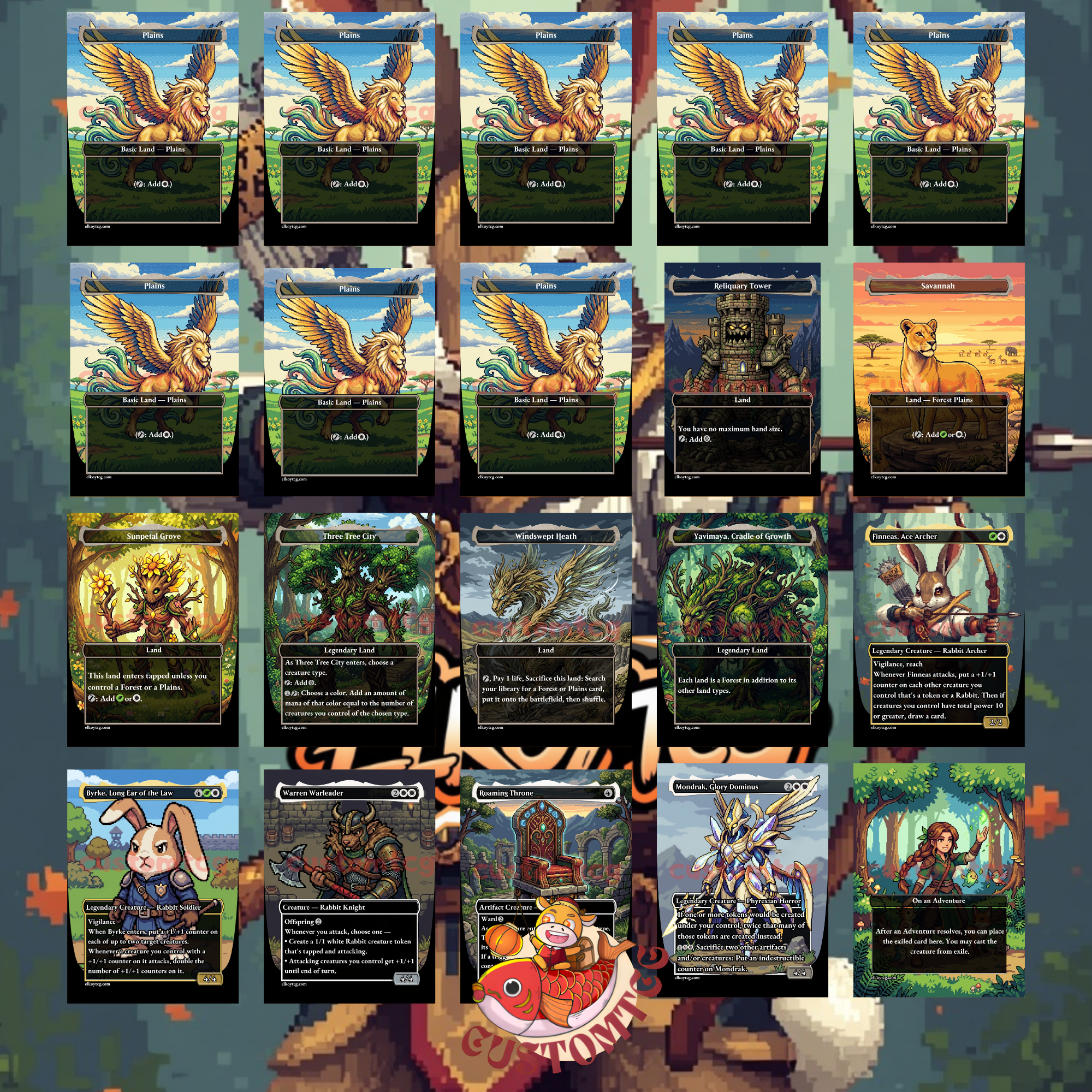 Finneas, Ace Archer 🐰 Custom Commander Deck