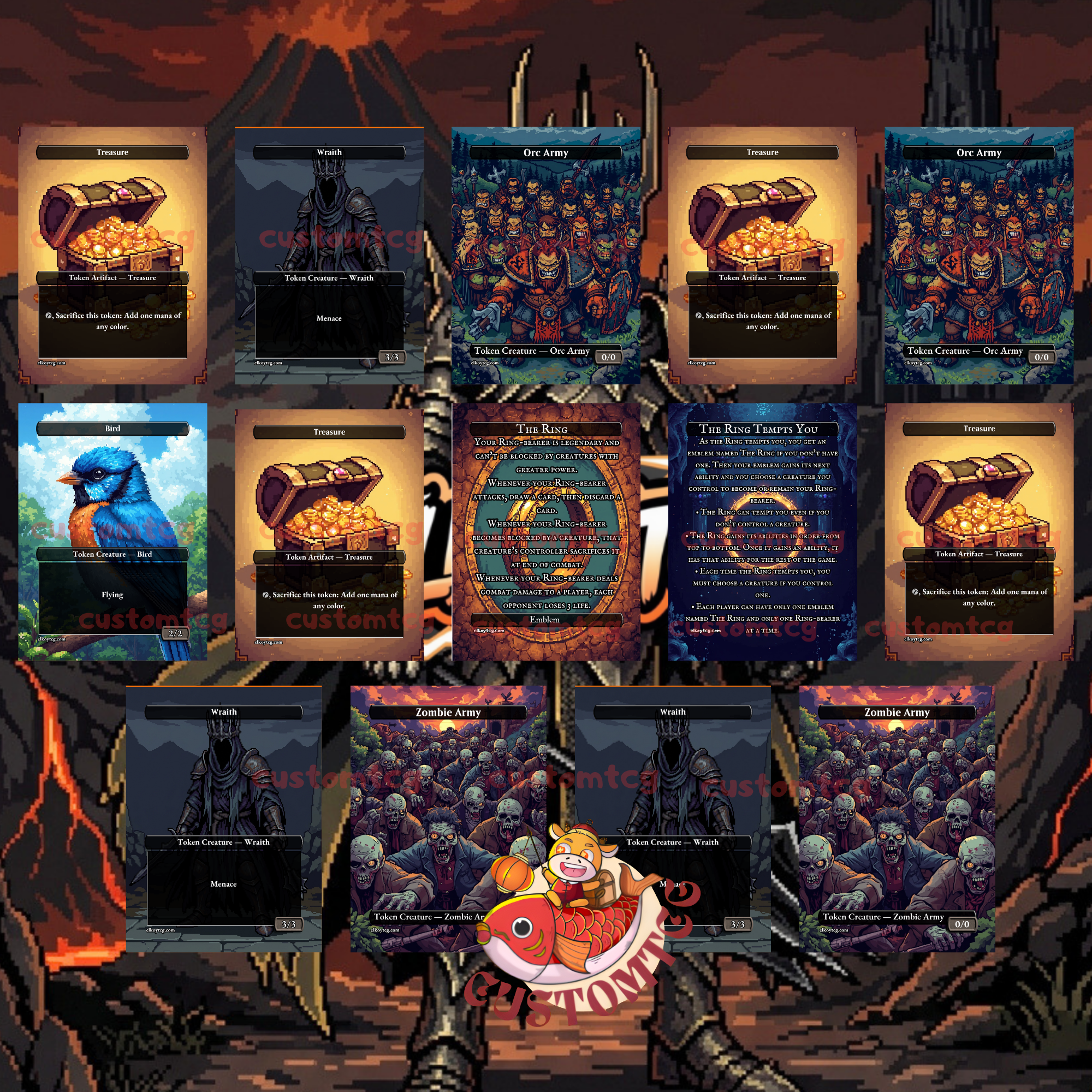 Sauron, the Dark Lord 👁️ Custom Commander Deck