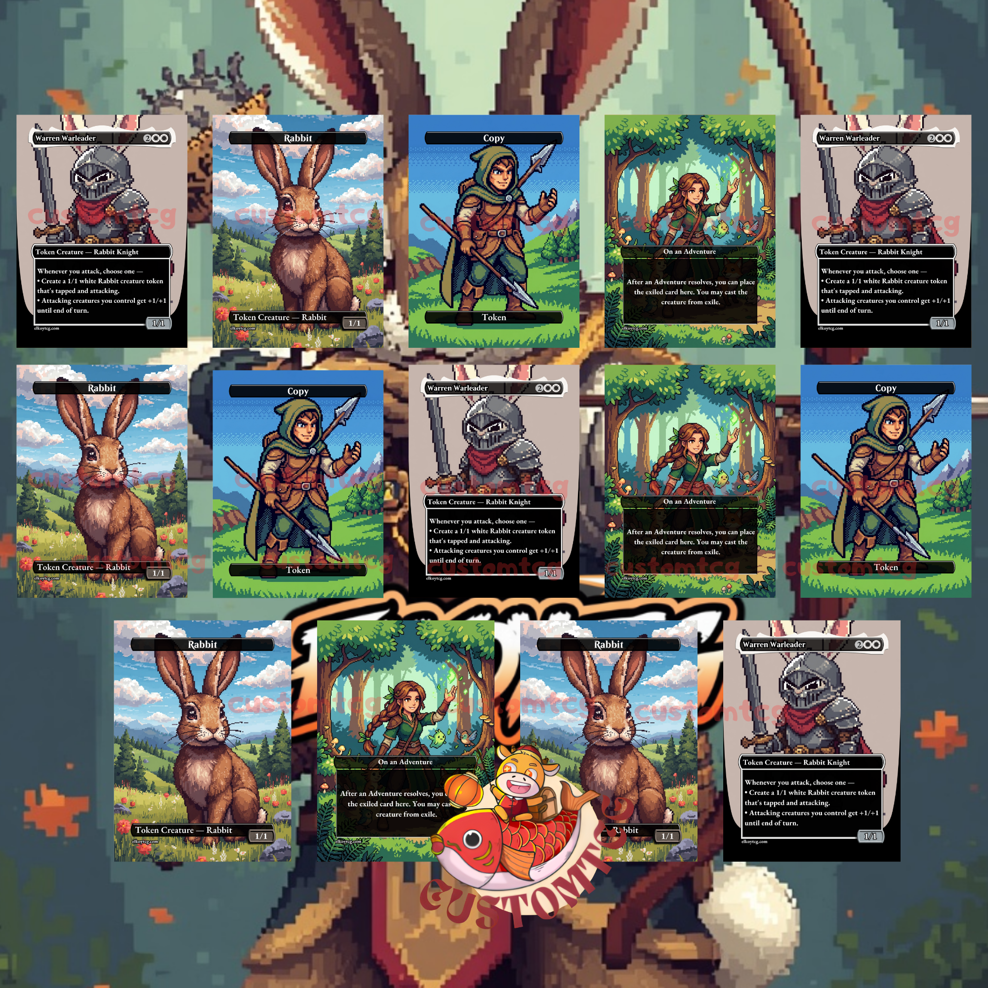 Finneas, Ace Archer 🐰 Custom Commander Deck