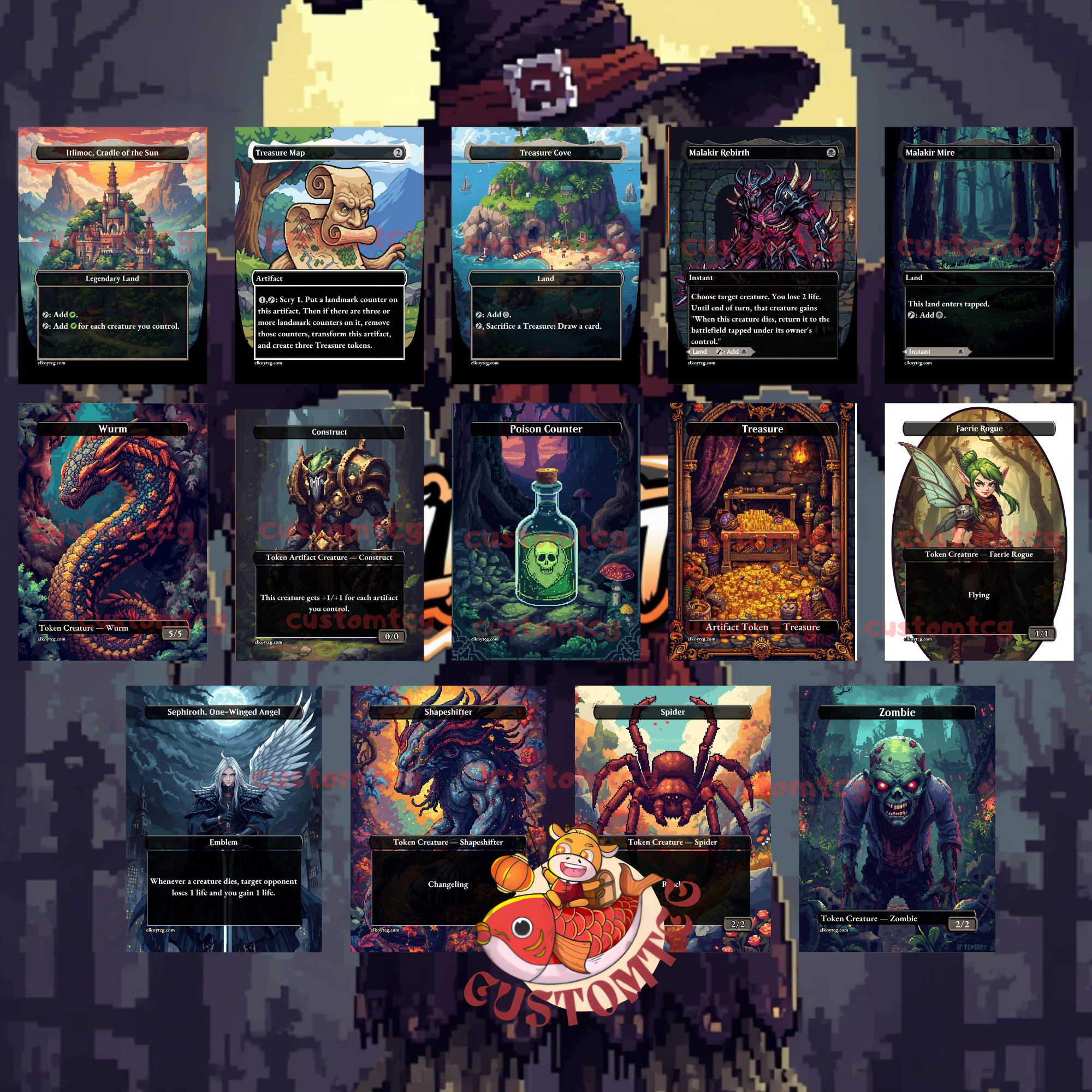 Rendmaw, Creaking Nest 🎃 Custom Commander Deck