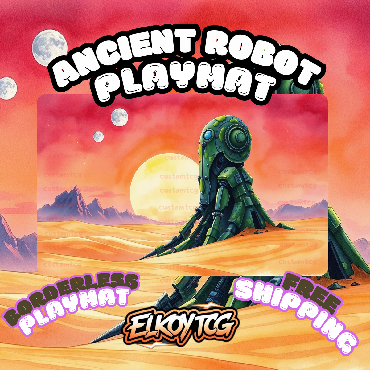 Ancient Robot Playmat