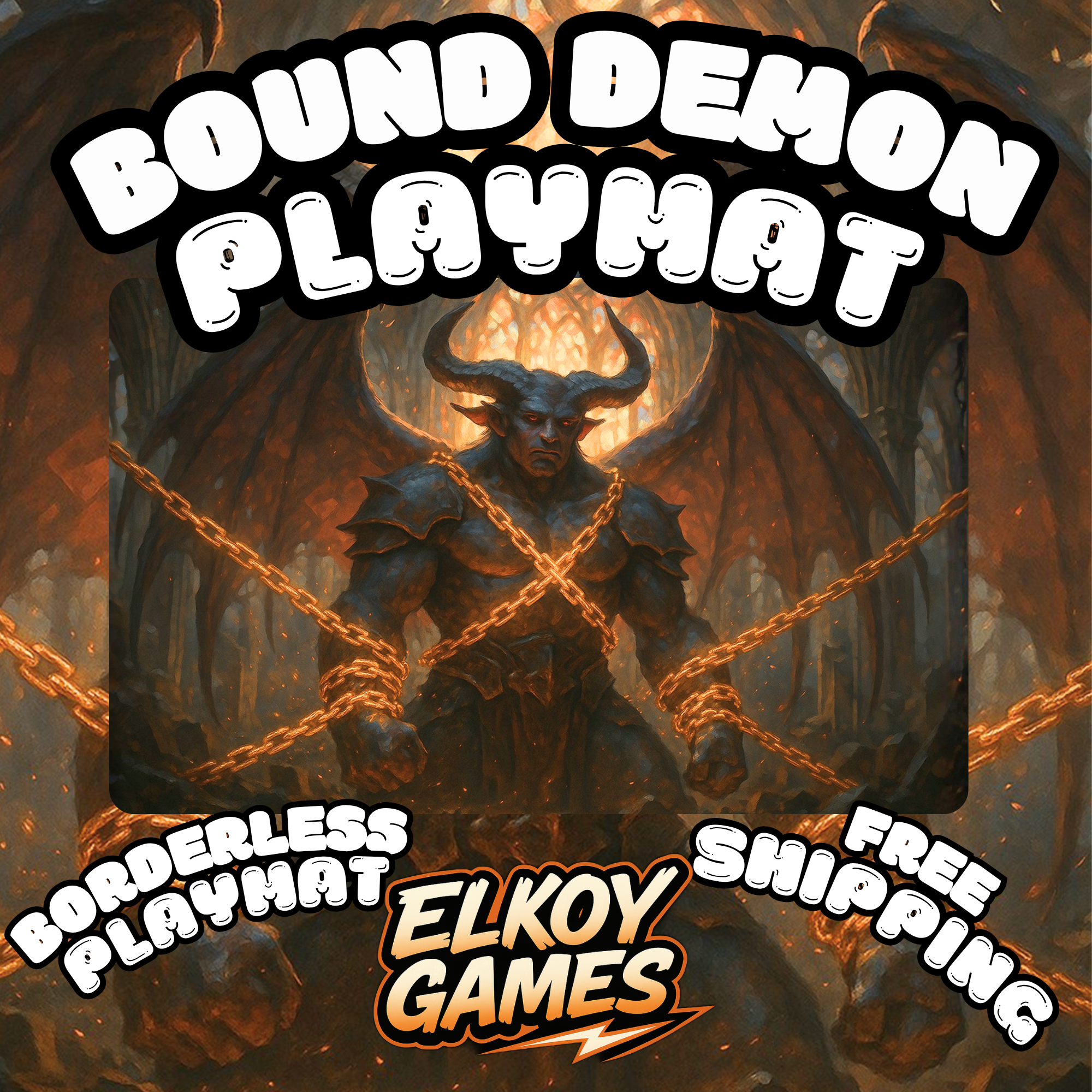 Bound Demon Playmat