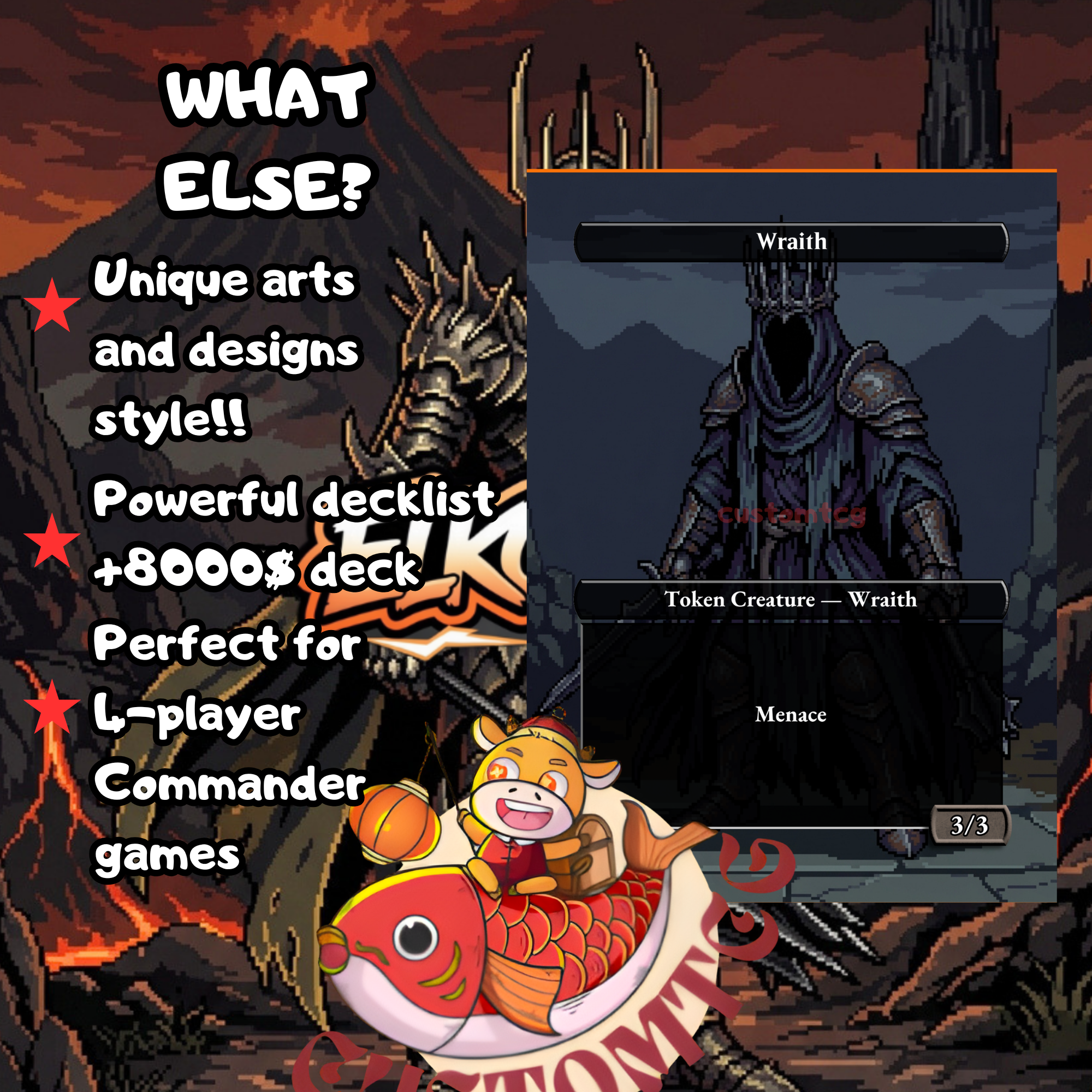 Sauron, the Dark Lord 👁️ Custom Commander Deck