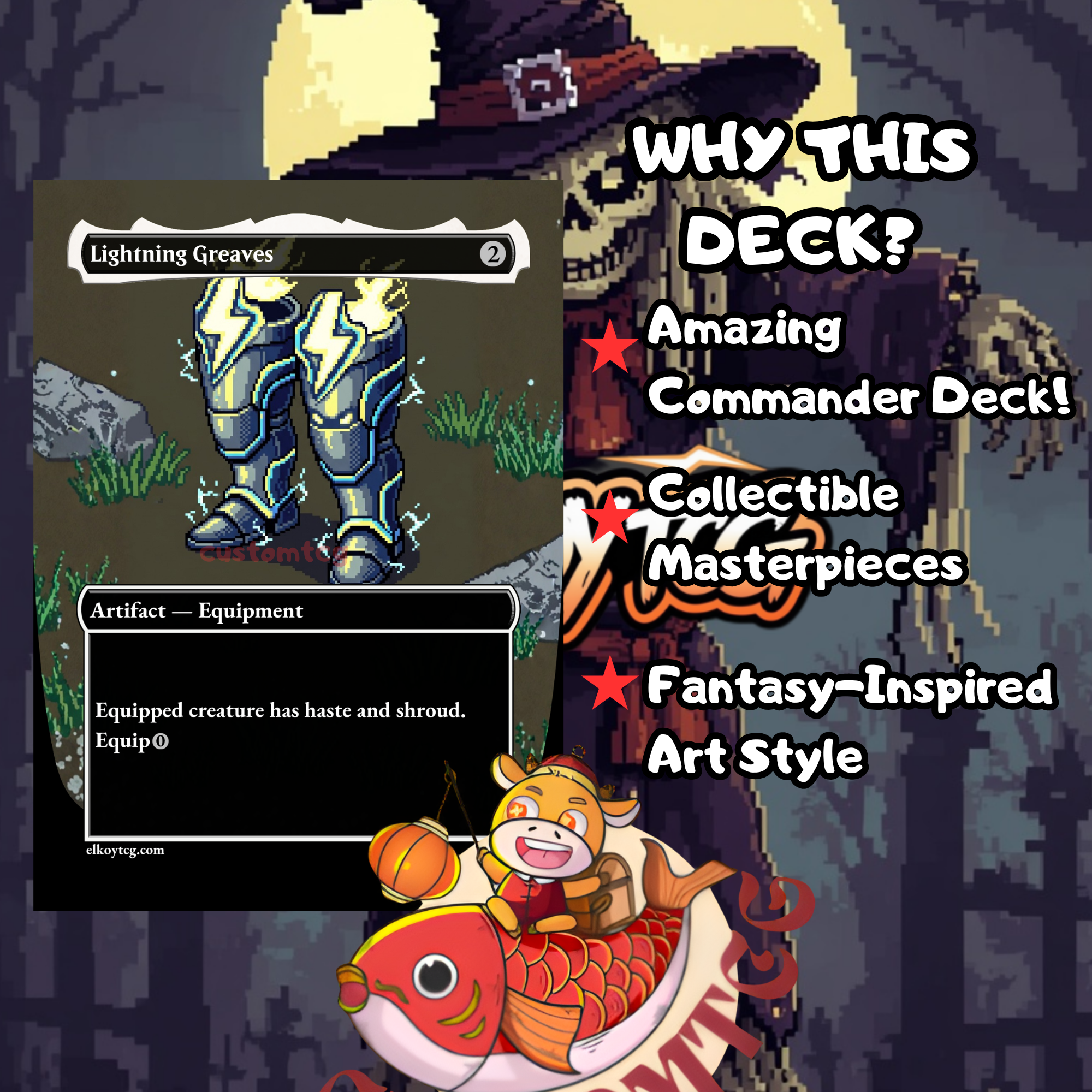Rendmaw, Creaking Nest 🎃 Custom Commander Deck