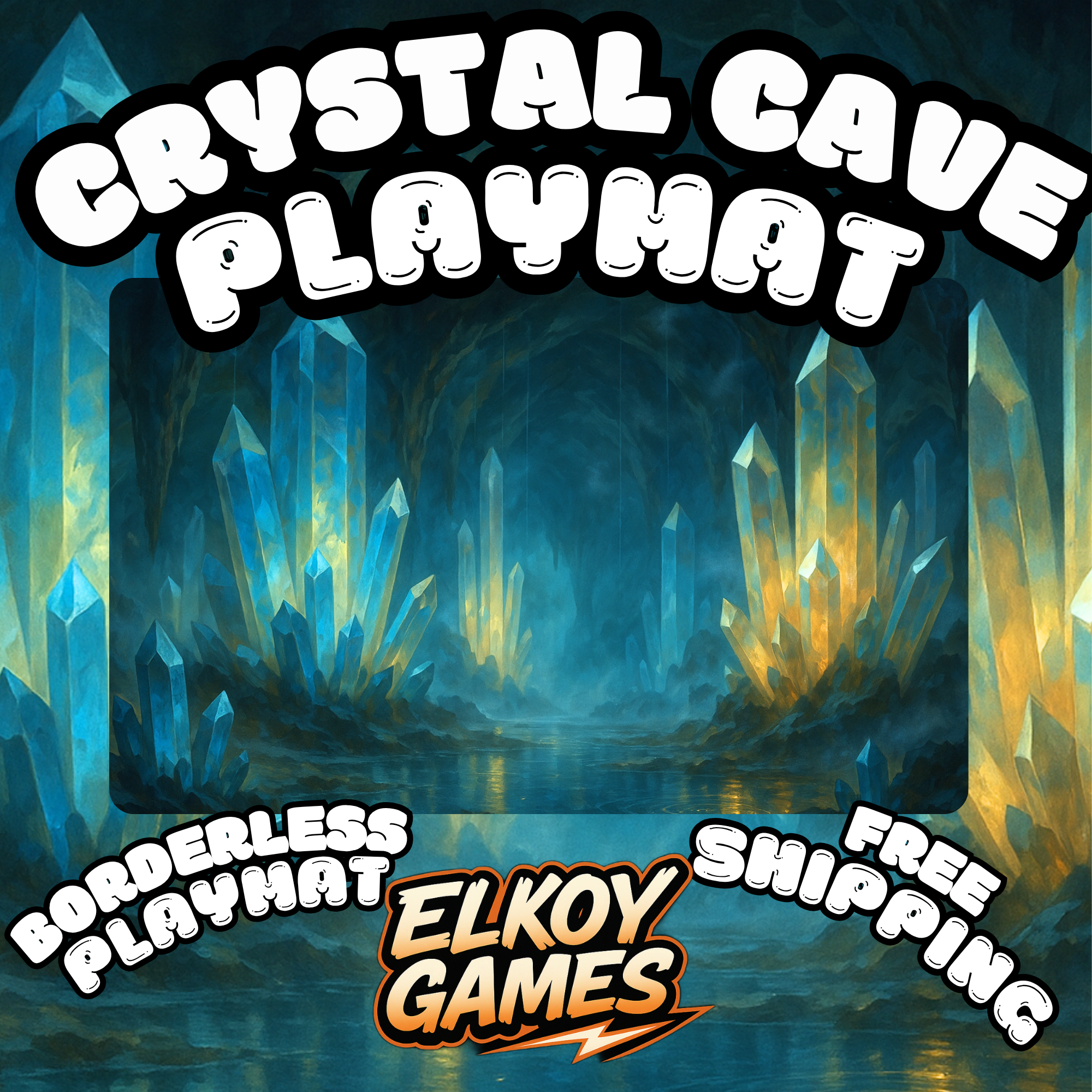 Crystal Cave Playmat