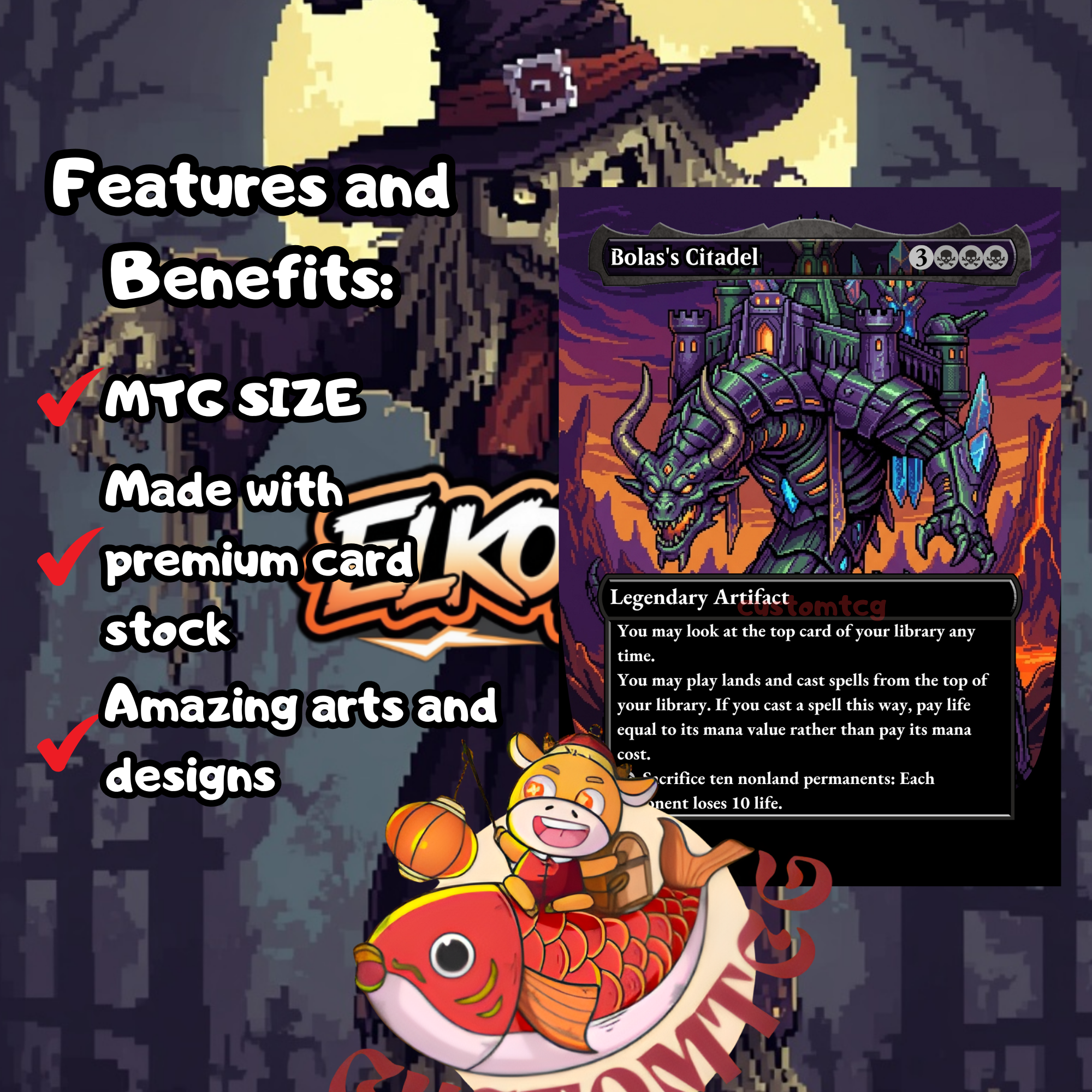 Rendmaw, Creaking Nest 🎃 Custom Commander Deck