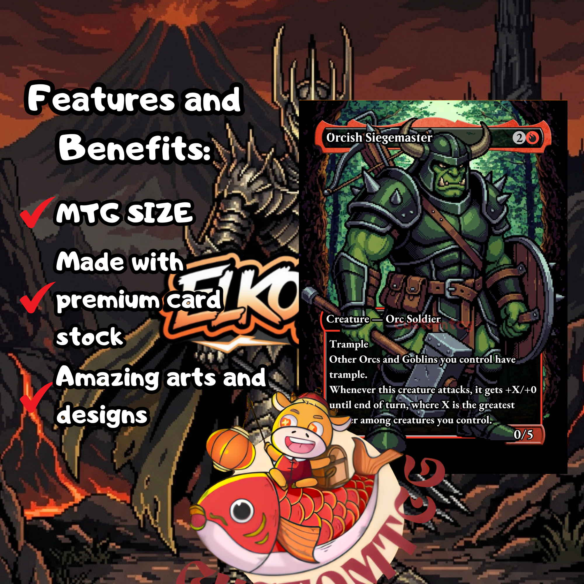 Sauron, the Dark Lord 👁️ Custom Commander Deck