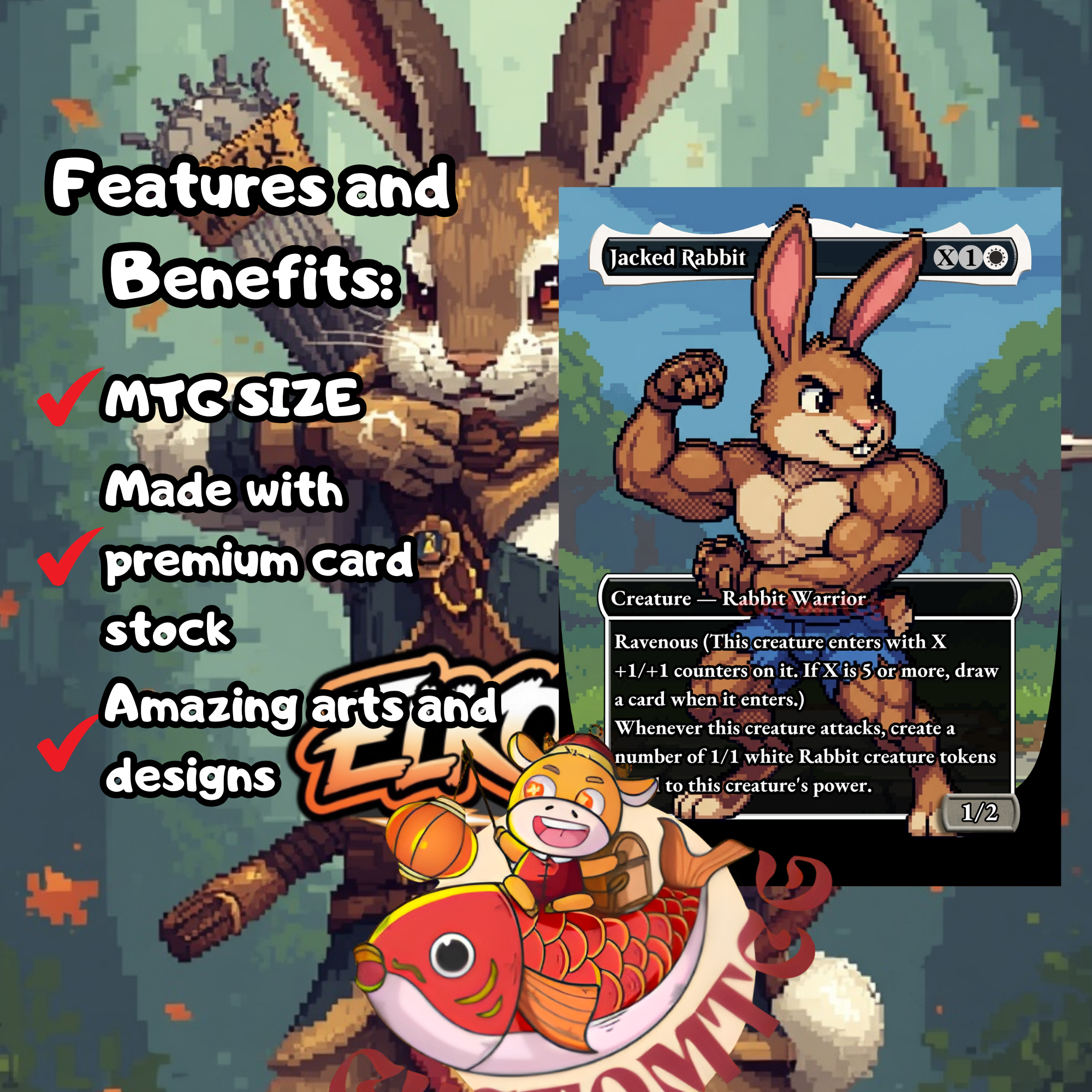 Finneas, Ace Archer 🐰 Custom Commander Deck