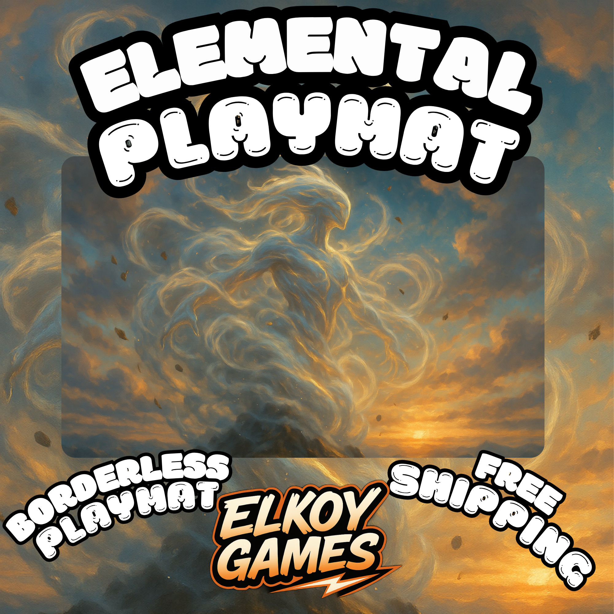Wind  Elemental Playmat