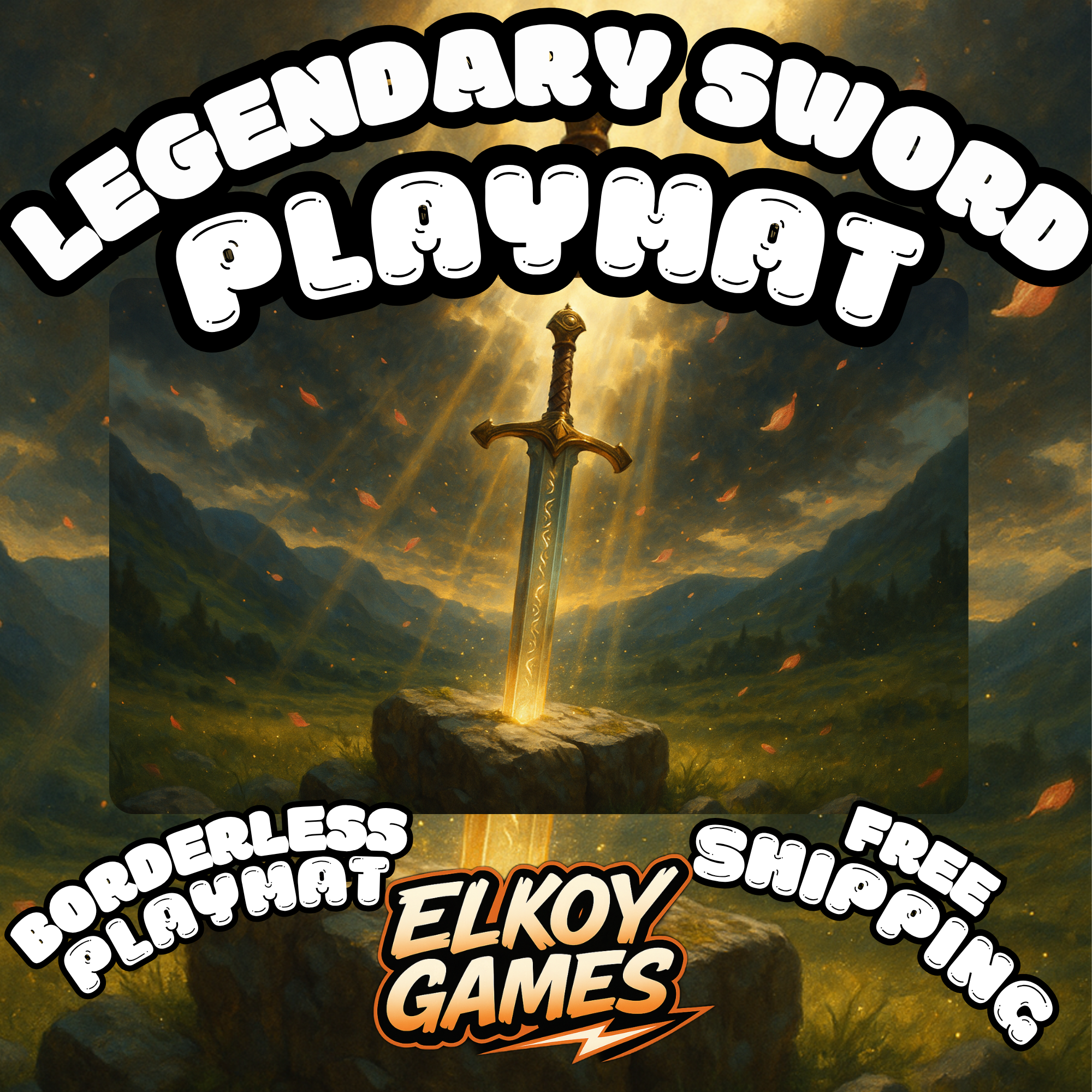 Legendary Sword Playmat