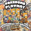 Pokedumb Playmat — Battle Zone Edition