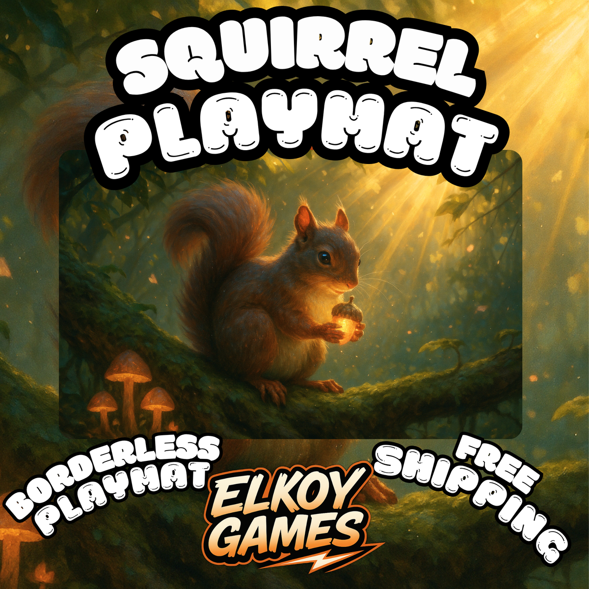 Squirrel Playmat