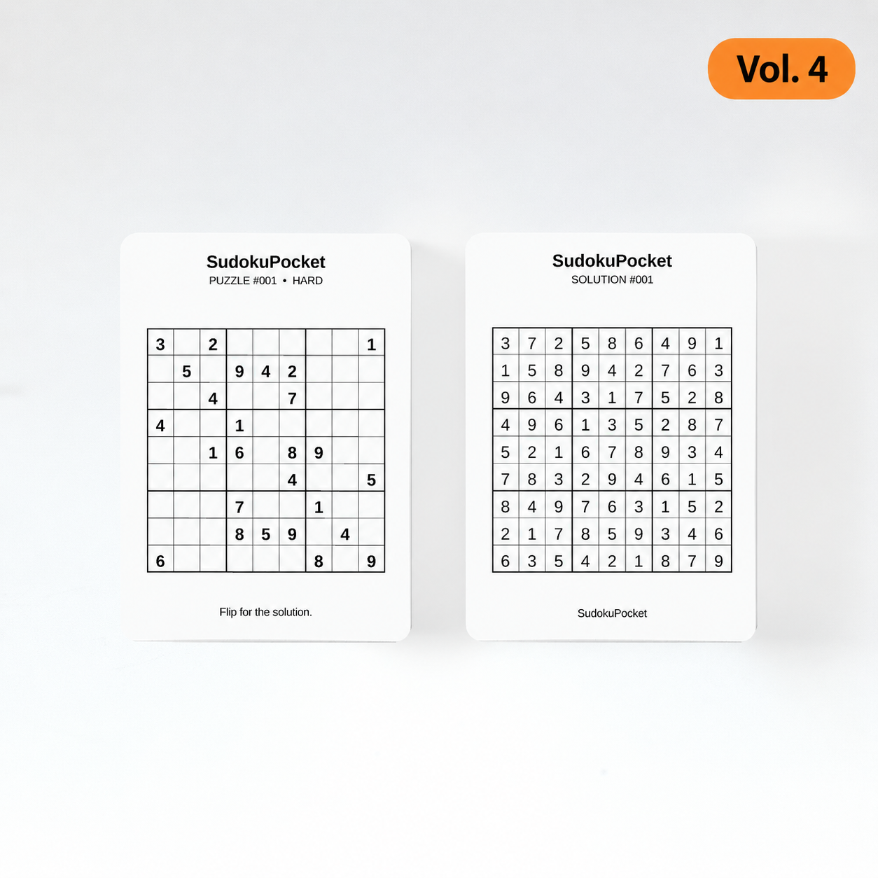Sudoku Pack Hard Volume 4