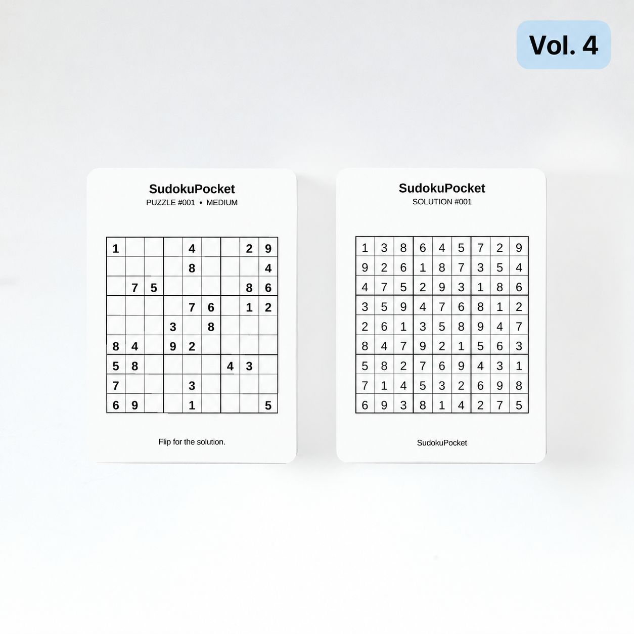 Sudoku Pack Medium Volume 4