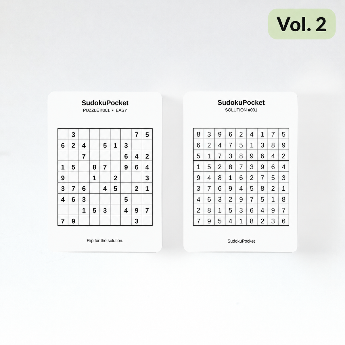 Sudoku Pack Easy Volume 2
