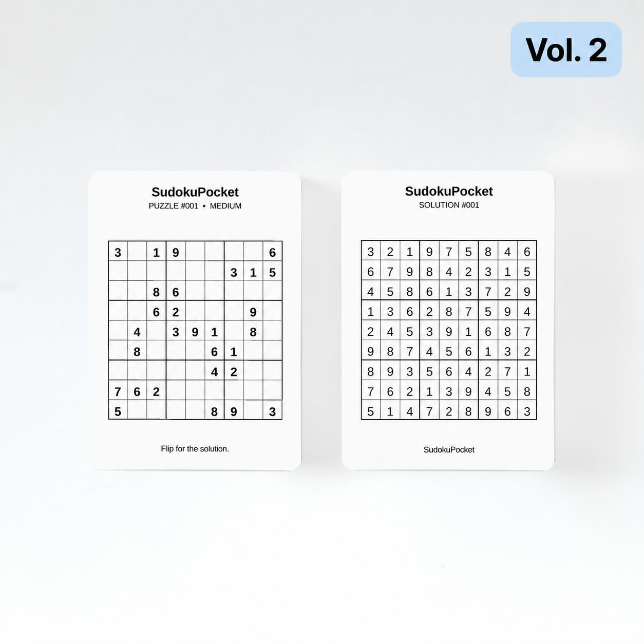 Sudoku Pack Medium Volume 2