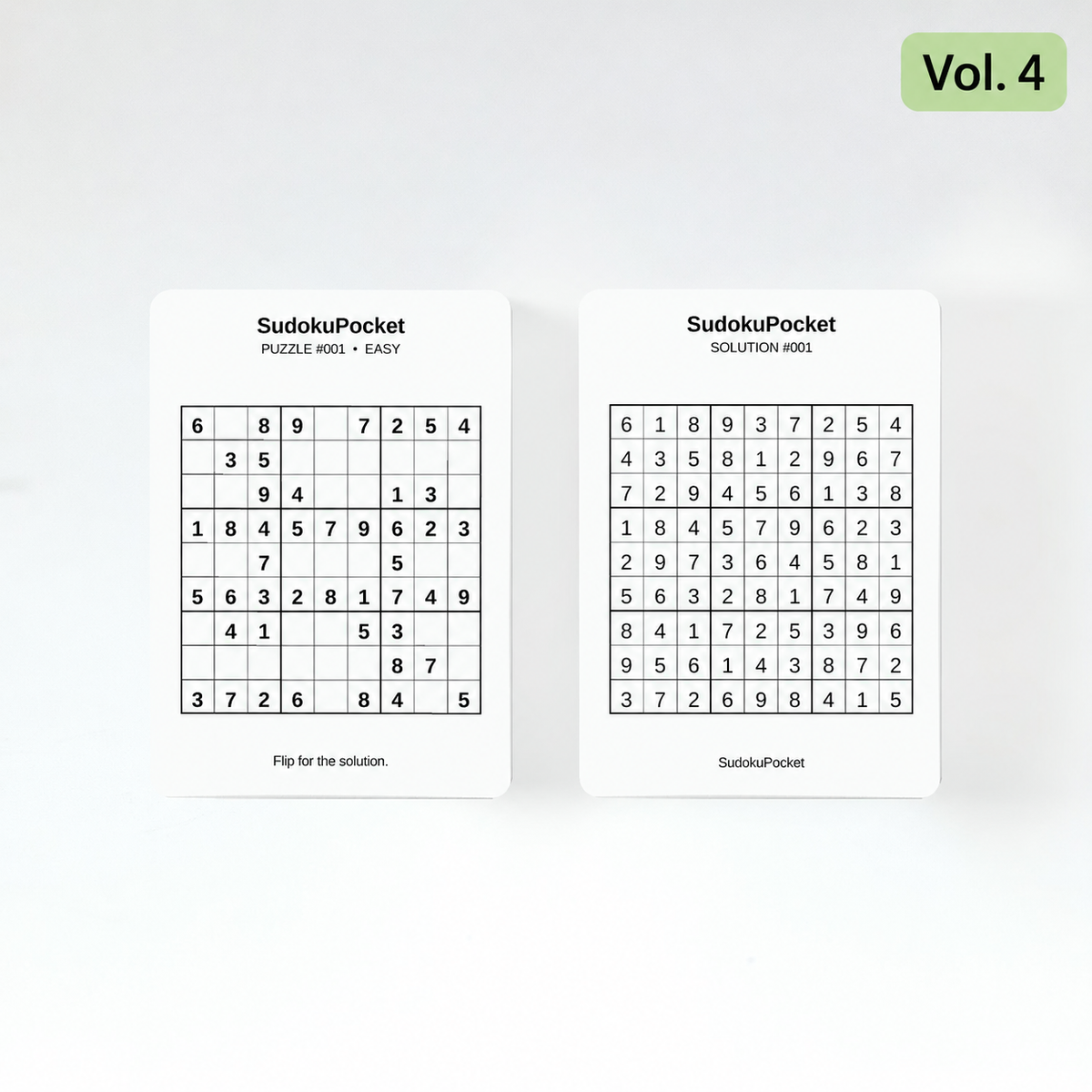 Sudoku Pack Easy Volume 4